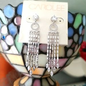 Nina E-Shiloh"baguette earrings